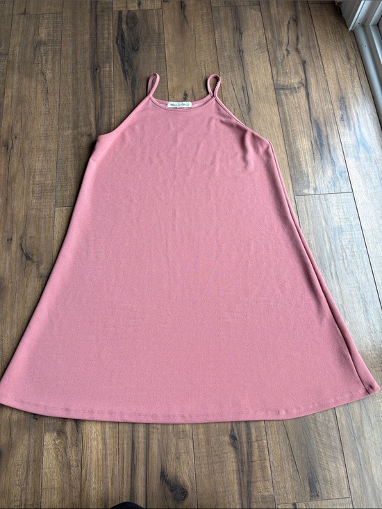 Wallflower Dresses & Skirts - Wallflower Dusty Rose Spaghetti Strap Swing Dress